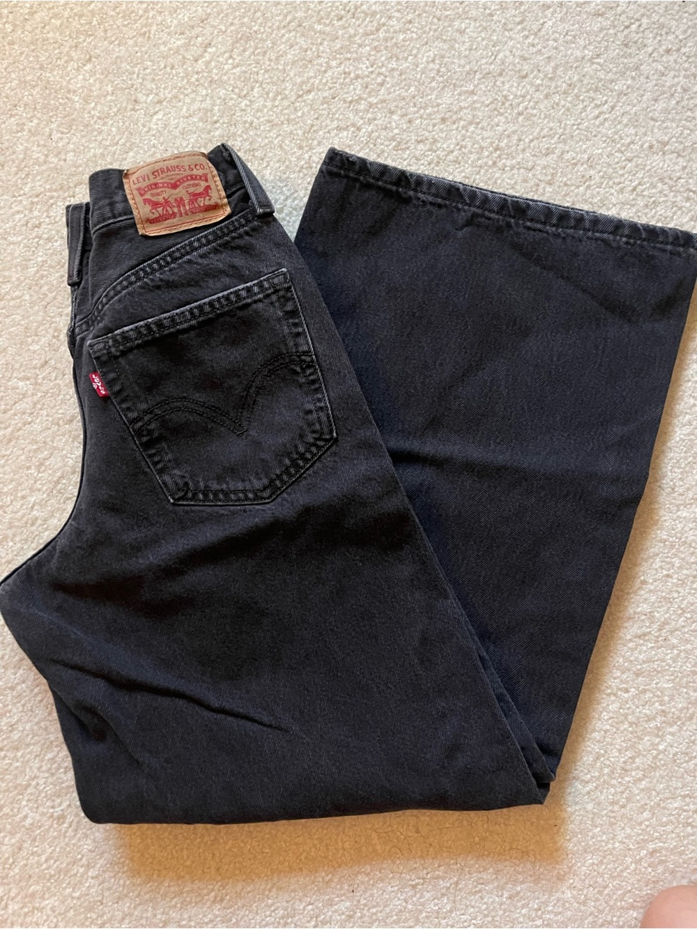 Levi's Women's Black Flare Jeans